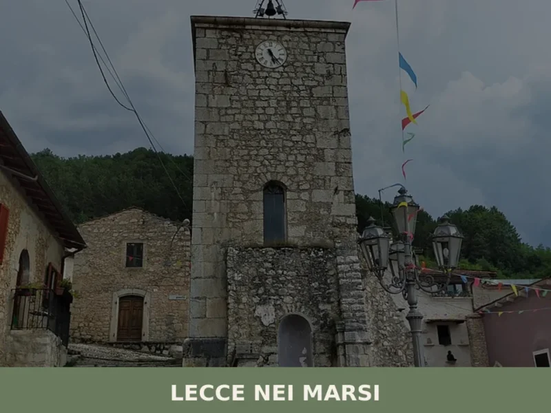 Lecce nei Marsi