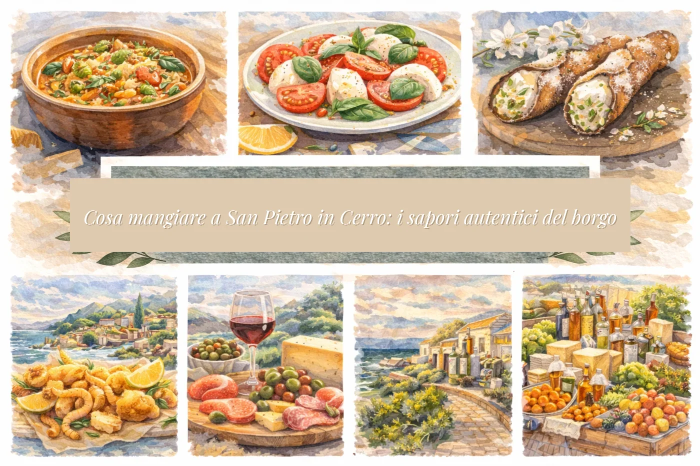 Cosa mangiare a San Pietro in Cerro: i sapori autentici del borgo