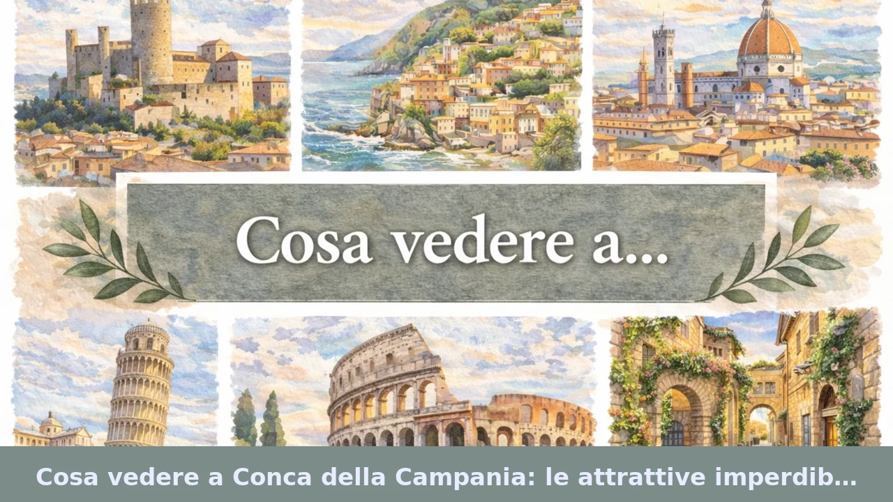Cosa vedere a Conca della Campania: le attrattive imperdibili