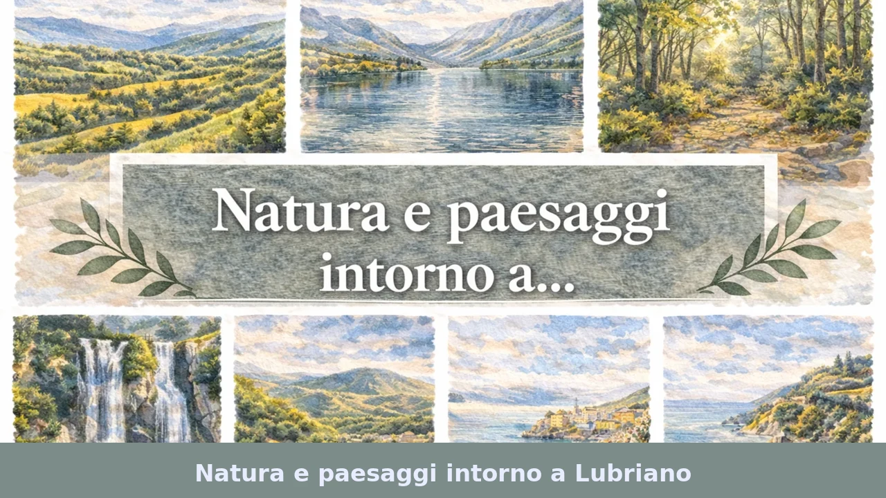 Natura e paesaggi intorno a Lubriano