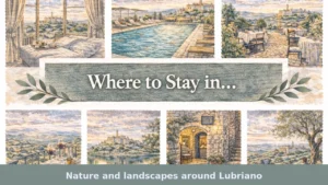 Nature and landscapes around Lubriano