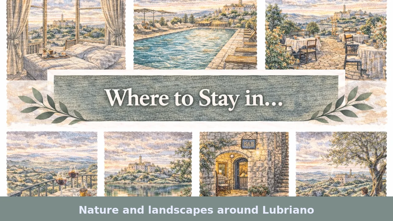 Nature and landscapes around Lubriano