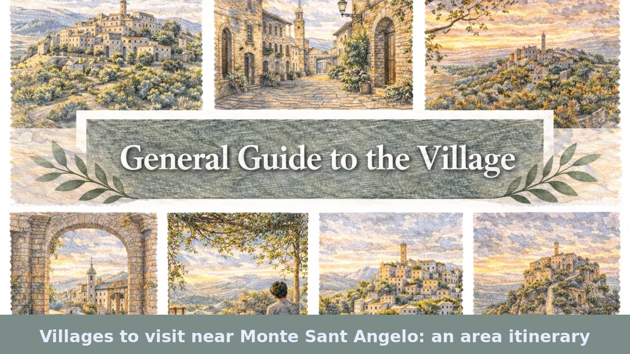 Villages to visit near Monte Sant Angelo: an area itinerary