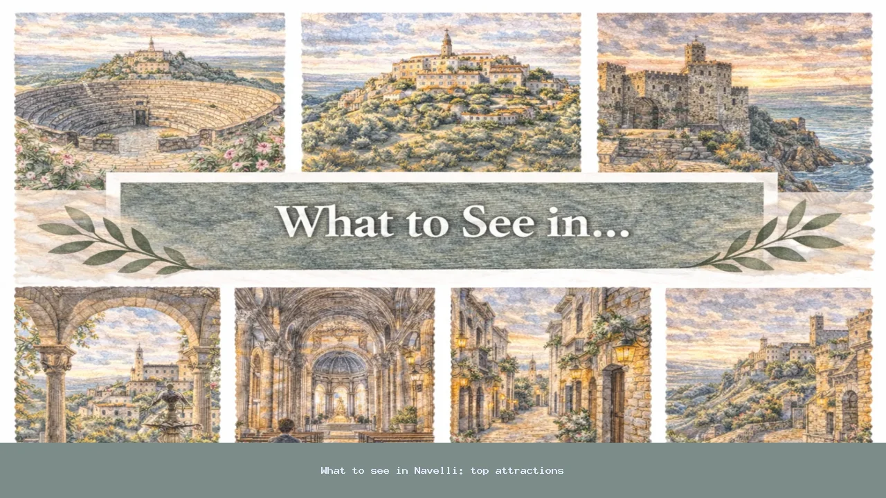 What to see in Navelli: top attractions